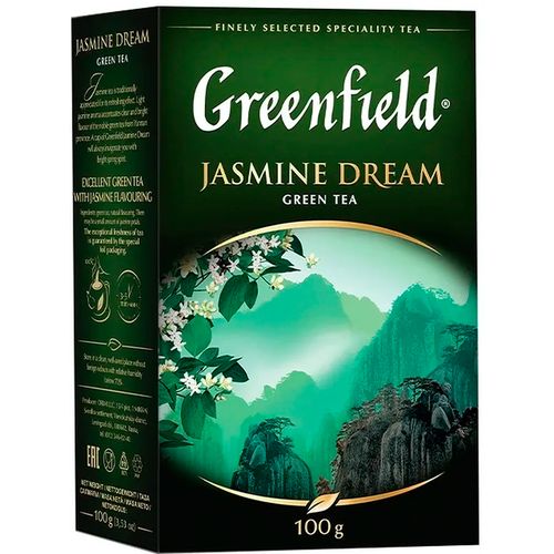 Листовой чай зеленый Greenfield Jasmine Dream, 100 гр