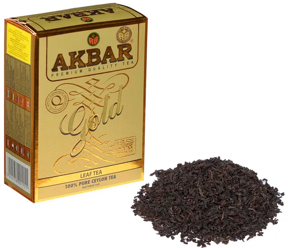 Листовой чай черный Akbar Gold, 100 гр