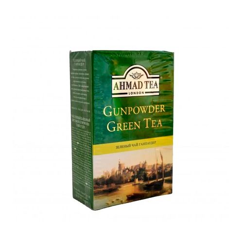 Листовой чай зеленый Ahmad Tea Gunpowder Green Tea, 100 гр