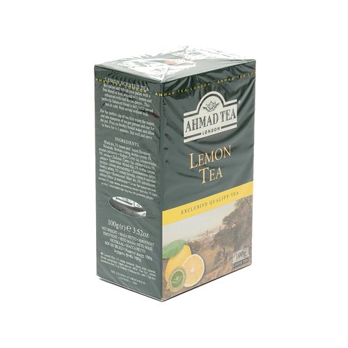 Листовой чай черный Ahmad Tea Lemon Tea, 100 гр, в Узбекистане