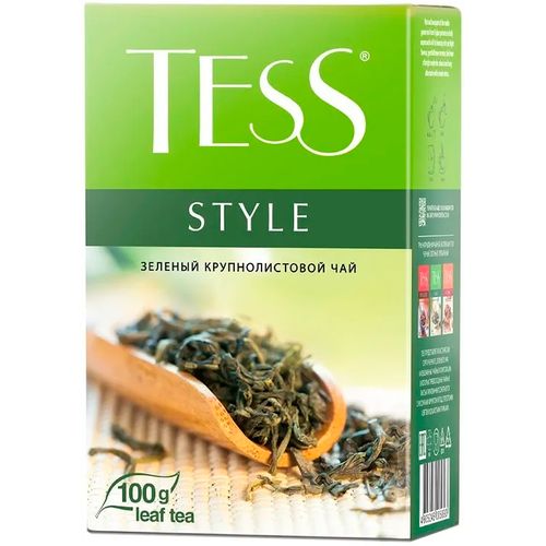 Листовой чай зеленый Tess Style, 100 гр, купить недорого