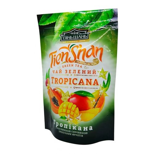 Листовой чай зеленый TienShan Tropicana, 80 гр