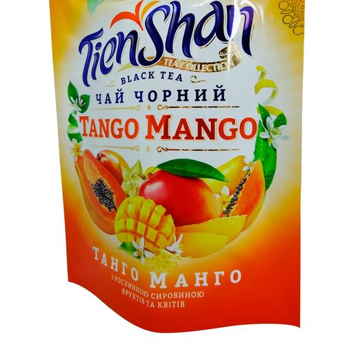 Листовой чай черный TienShan Tango Mango, 80 гр, купить недорого