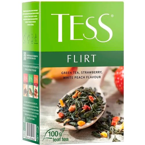 Листовой чай зеленый Tess Flirt, 100 гр