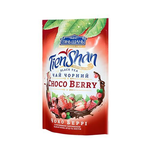 Листовой чай черный TienShan Choco Berry, 80 гр, купить недорого