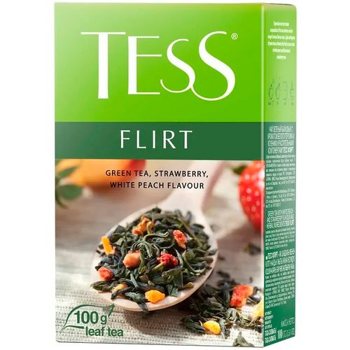 Листовой чай зеленый Tess Flirt, 100 гр, купить недорого