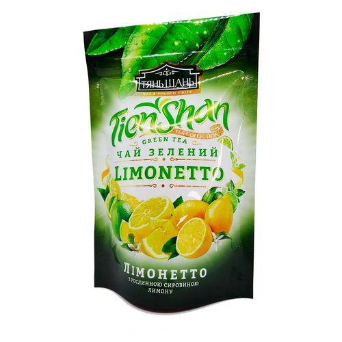 Листовой чай зеленый TienShan Limonetto, 80 гр