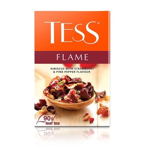 Листовой чай красный Tess Flame, 90 гр