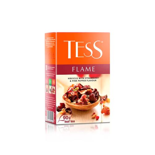 Листовой чай красный Tess Flame, 90 гр, купить недорого
