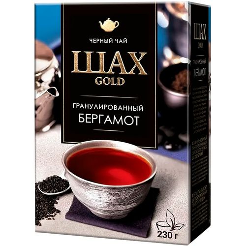 Гранулированный чай черный Шах Gold Бергамот, 230 гр, купить недорого