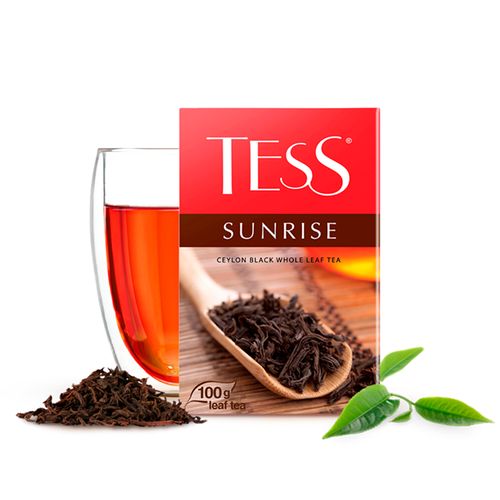 Листовой чай черный Tess Sunrise, 100 гр, в Узбекистане