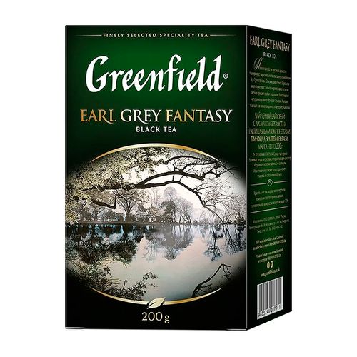 Листовой чай черный Greenfield Earl Grey Fantasy, 200 гр, купить недорого