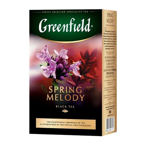 Листовой чай черный Greenfield Spring Melody, 100 гр, купить недорого