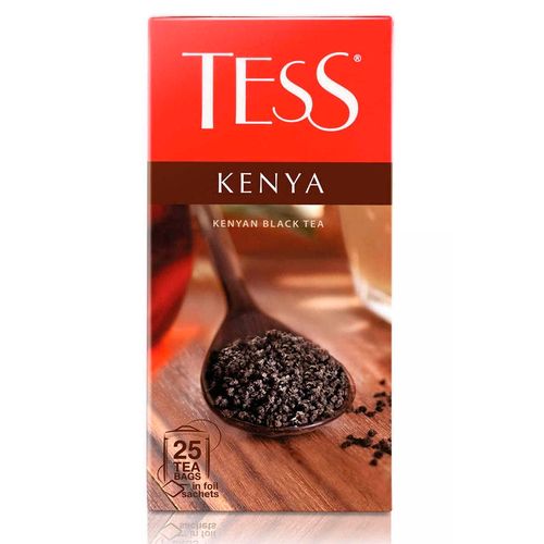 Чай черный в пакетиках Tess Kenya, 25 шт