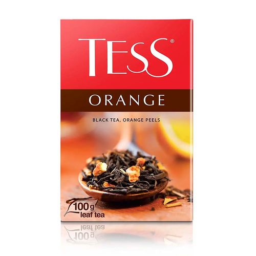 Листовой чай черный Tess Orange, 100 гр