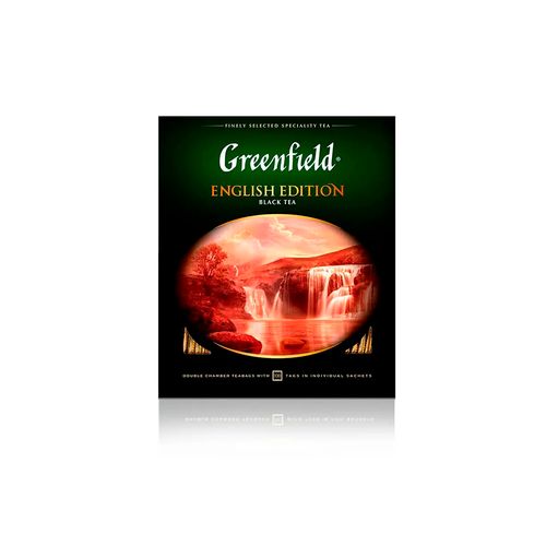 Чай черный в пакетиках Greenfield English Edition, 100 шт, купить недорого