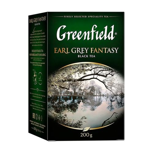 Листовой чай черный Greenfield Earl Grey Fantasy, 200 гр, в Узбекистане