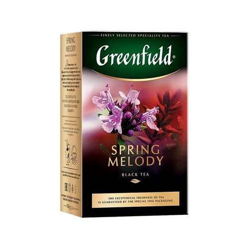 Листовой чай черный Greenfield Spring Melody, 100 гр, в Узбекистане