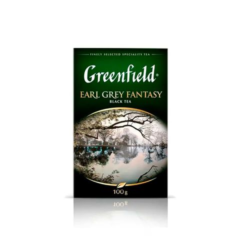 Листовой чай черный Greenfield Earl Grey Fantasy, 100 гр, купить недорого