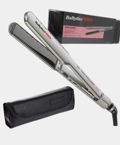 Профессиональный выпрямитель волос BaByliss Pro Dry & Straighten BAB2073EPE, Серебристый