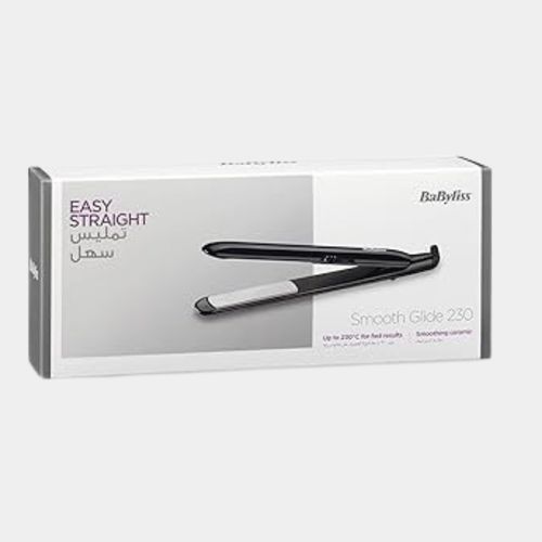 Выпрямитель для волос BaByliss ST240SDE Smooth Glide 230, Черный, фото