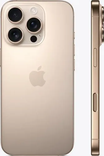 Смартфон Apple iPhone 16 Pro, Desert Titanium, 128 GB, купить недорого