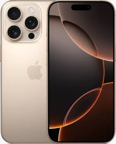 Смартфон Apple iPhone 16 Pro, Desert Titanium, 128 GB