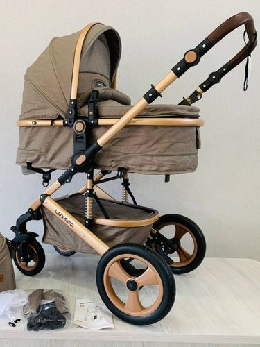 Детская коляска Luxmom 518-1, Хаки