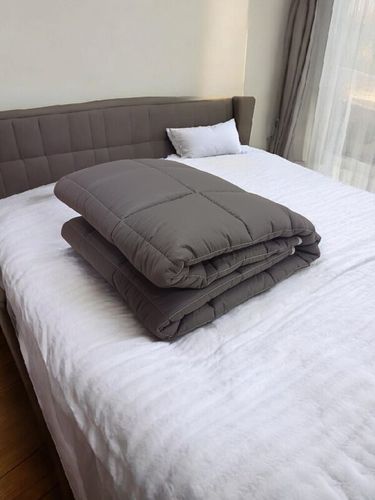 Зимнее полуторное одеяло Linens 3218, 145х205, Темно-серый, купить недорого