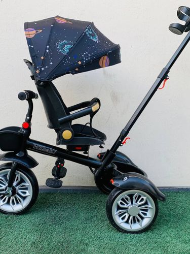 Велоколяска Kidilo 882, Черный, в Узбекистане