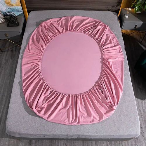 Linens 11399 rezinkali choyshab, 90x200x25 sm, pushti