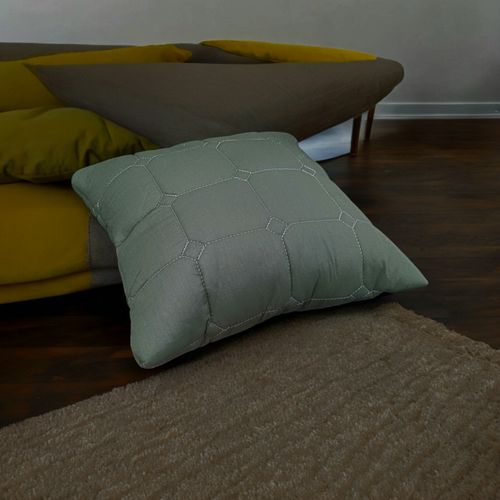Декоративная подушка Linens 10546, 35x35 см, Зеленый, купить недорого