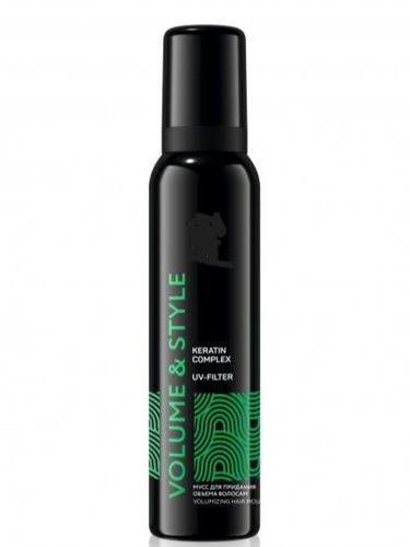 Sochlarga hajm berish uchun muss Volume & Style, 150 ml