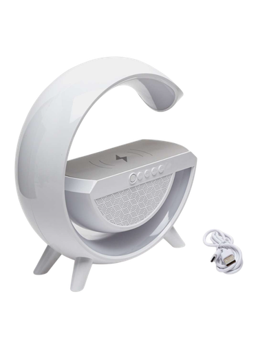 Портативная акустика ZQS Led Wireless ZQS1220, Белый