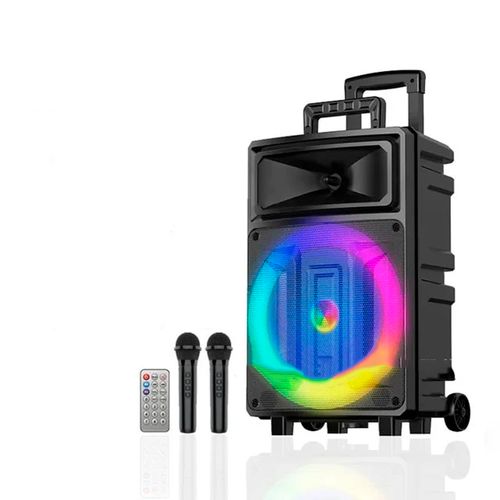 Портативная акустика с микрофоном Subwoofer Sing-e ZQS12132, Черный