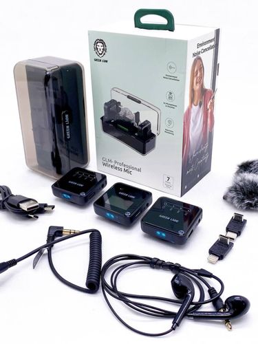 Микрофон Green Wireless Professional, Черный