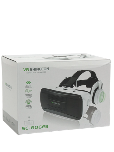 Очки виртуальной реальности 3D VR Shinecon G06EB, Белый, купить недорого