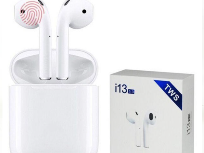 Беспроводные наушники Bluetooth FX TWS i13, Белый, в Узбекистане