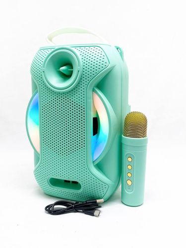 Портативная акустика c микрофоном Sing-e Bluetooth JQS405, Синий