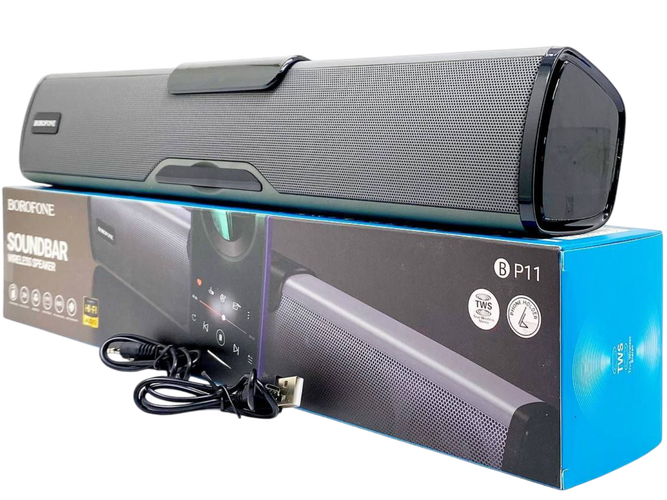 Портативная колонка Bluetooth Borofone BP11, Черный