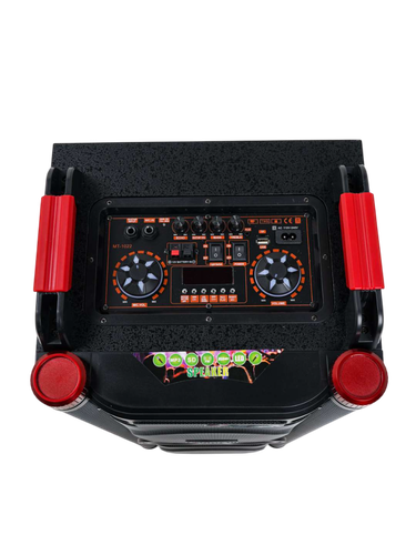 Портативная акустика c микрофоном Subwoofer BQHONG MT1022, Черный, в Узбекистане