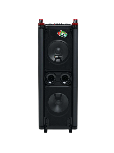 Портативная акустика c микрофоном Subwoofer BQHONG MT1022, Черный