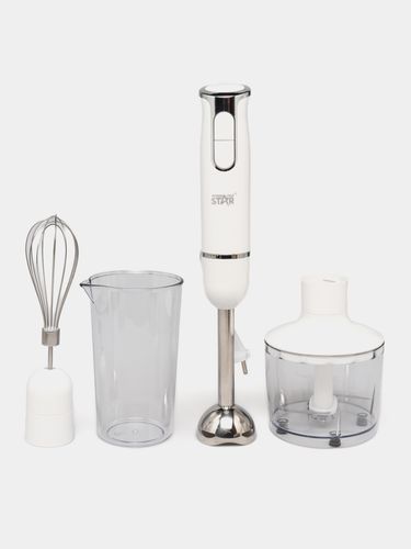 Qo'lda ishlatiladigan blender Winning star ST-5552, 600 ml, Oq, фото