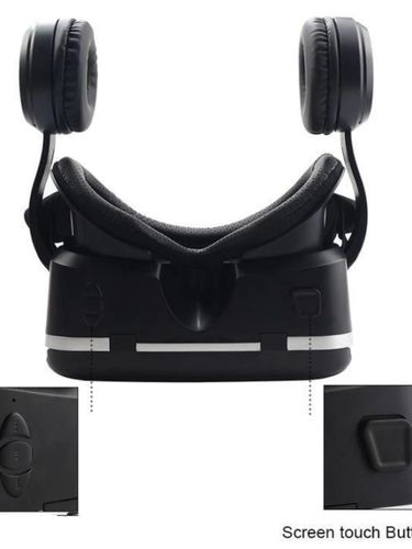 Очки виртуальной реальности 3D VR Shinecon G06A, Черный, в Узбекистане