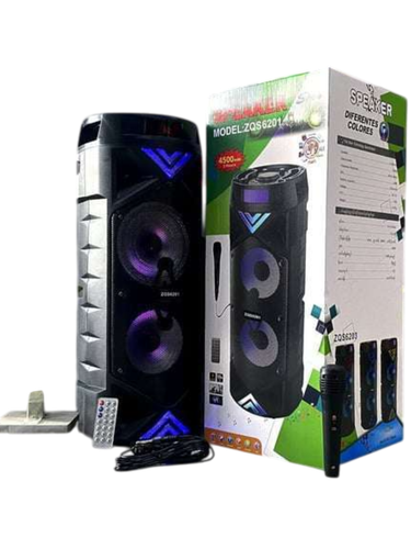 Портативная акустика с микрофоном Sing-e Subwoofer ZQS-6201, Черный