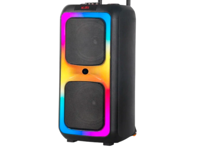 Портативная колонка с микрофоном Sing-e Subwoofer NDR1097, Черный, купить недорого