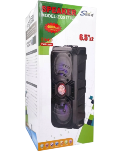 Портативная акустика с микрофоном Sing-e Subwoofer ZQS-1819, Черный, фото