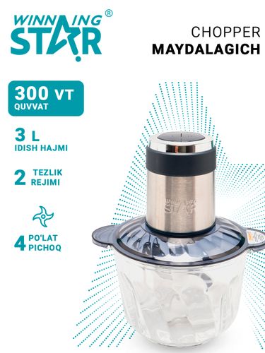 Chopper-maydalagich Winning Star ST-5582, купить недорого