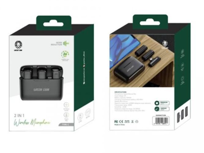 Микрофон Green Noise Reduction, Черный, купить недорого
