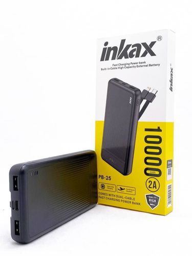 Внешний аккумулятор Inkax PB25 10000mAh, Черный, купить недорого